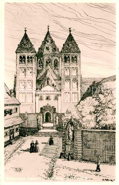 Seligenstadt Hessen Kirche