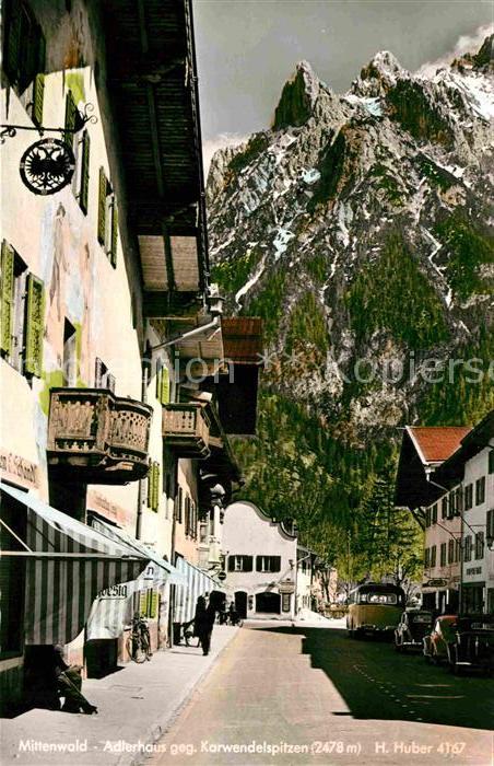 Mittenwald Bayern Adlerhaus