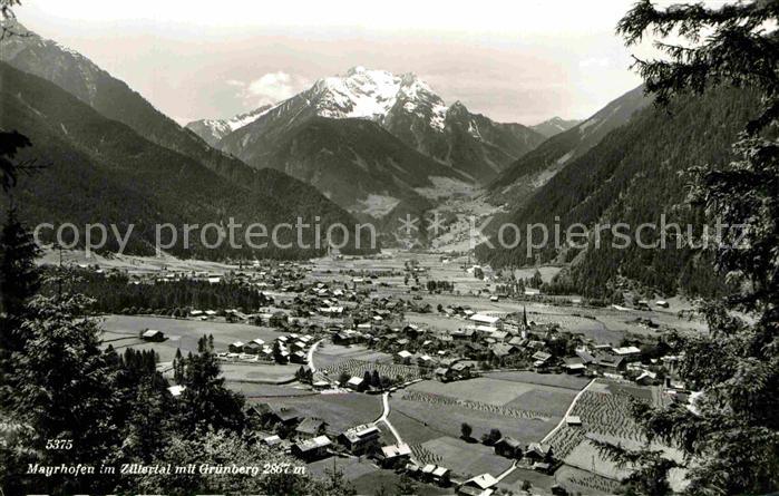 Mayrhofen Zillertal Panorama