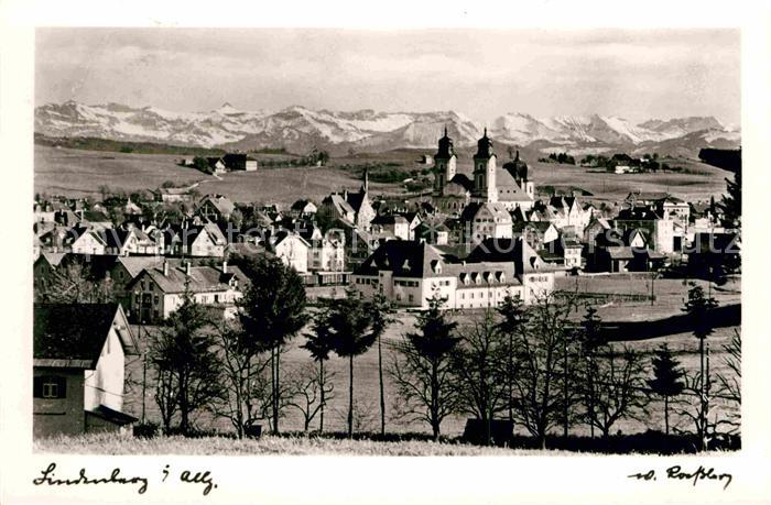 Lindenberg Allgaeu Kirche Panorama