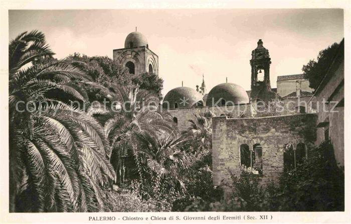 Palermo Sicilia Chiostro e Chiesa di San Giovanni