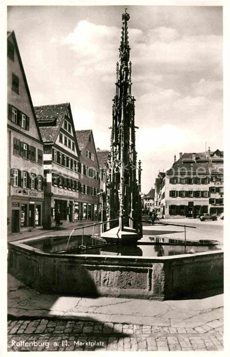 Rottenburg Neckar Marktplatz