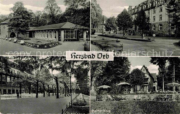 Bad Orb Lesehalle Pfeiffer Krug Kueppelsmuehle