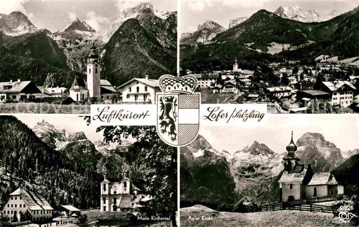 Lofer Maria Kirchental An der Kirchl Panorama