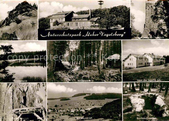 Vogelsberg Rhoen Berggasthof Hoherdskopf