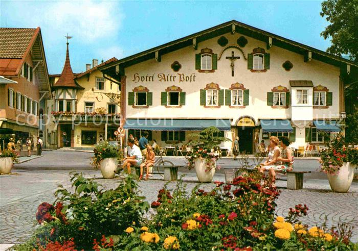 OBERAMMERGAU Bayern Hotel Alte Post