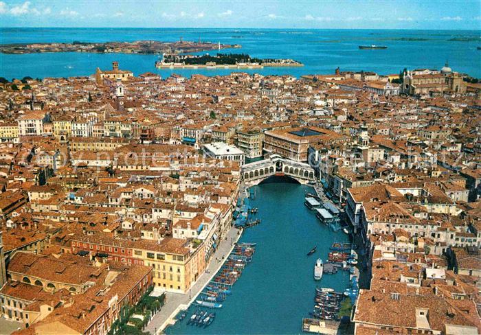 Venezia Venedig Fliegeraufnahme Canal Grande