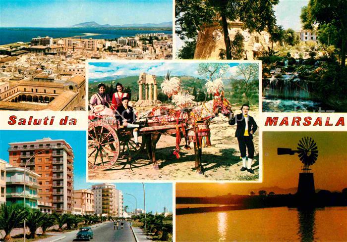 Marsala Panorama Lungomare Mediterrano Caretta Sicilano