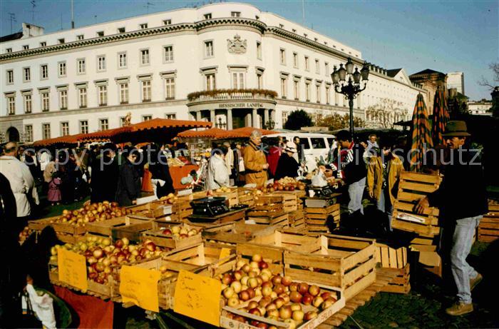 Wiesbaden Hessischer Landtag Markt