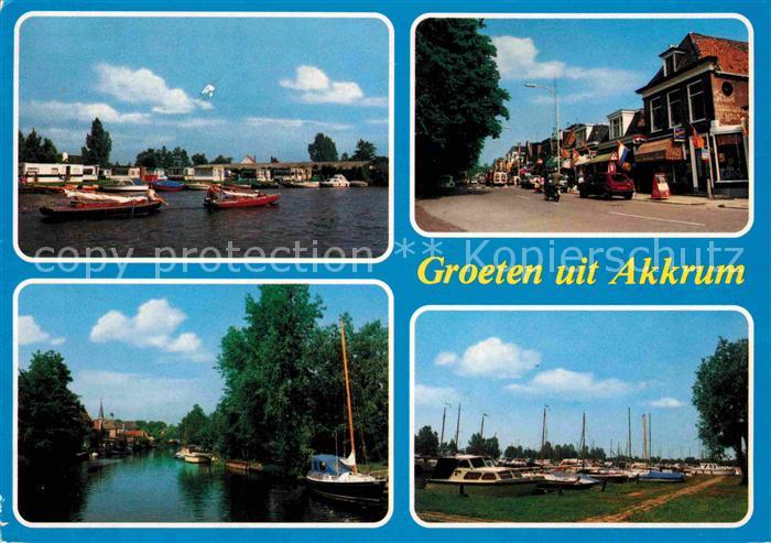 Akkrum Hafen Teilansicht
