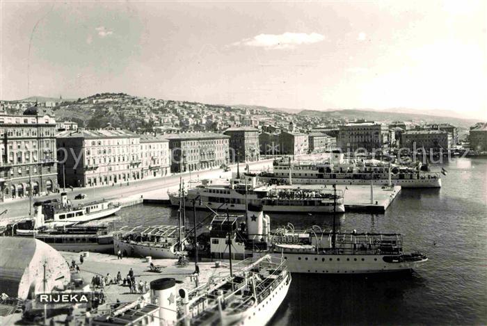 Rijeka Fiume Hafen