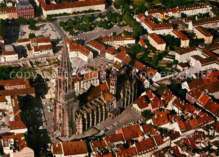 Freiburg Breisgau Fliegeraufnahme Muenster