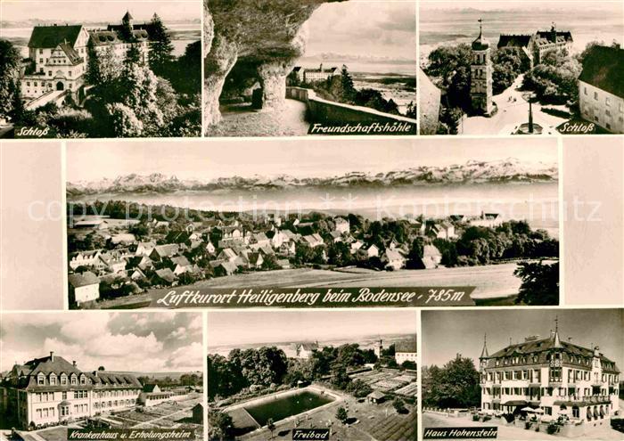 Heiligenberg Baden Freundschaftshoehle Krankenhaus Erholungsheim Schloss