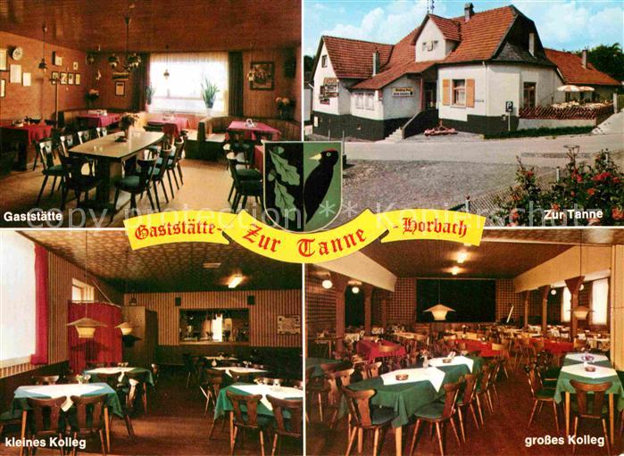 Horbach Freigericht Gaststaette Zur Tanne