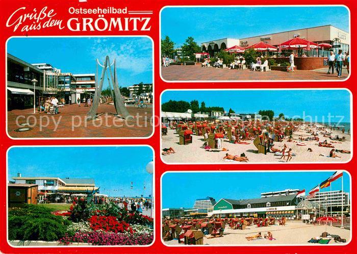 Groemitz Ostseebad Strandpromenade Strand Hotel