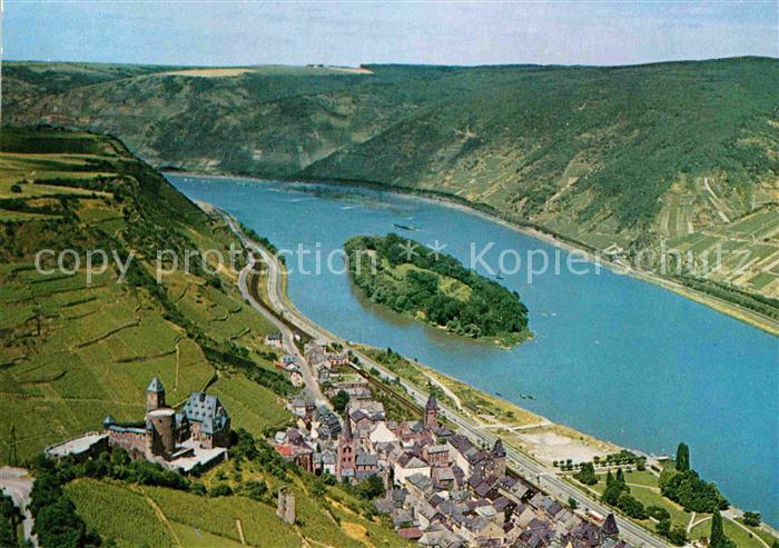 Bacharach Rhein Fliegeraufnahme