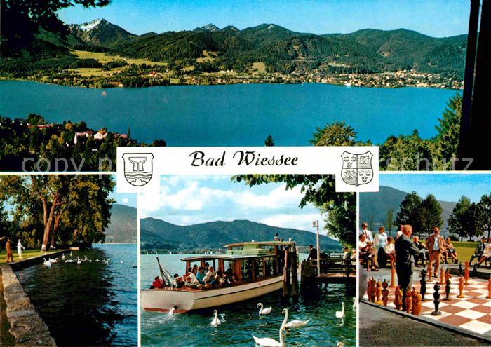 Bad Wiessee Tegensee Kurpromenade Schach Kurpark