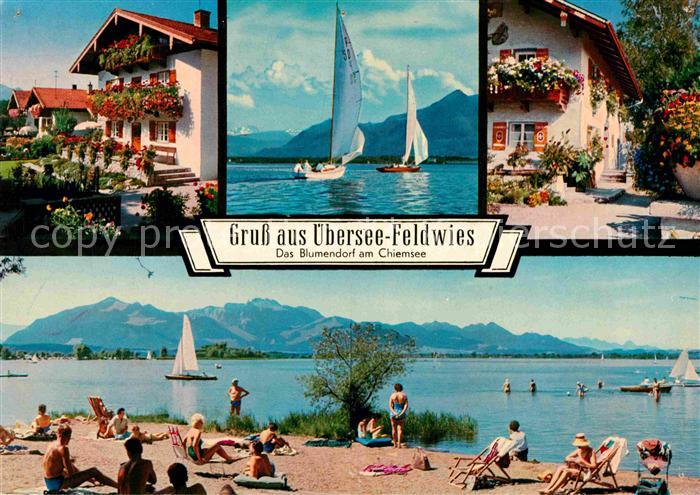 uebersee Feldwies Chiemsee Strand