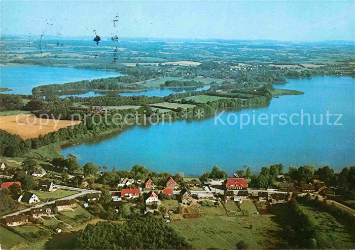 Niederkleveez Fliegeraufnahme mit Dieksee Langensee Behler-See Timmendorf