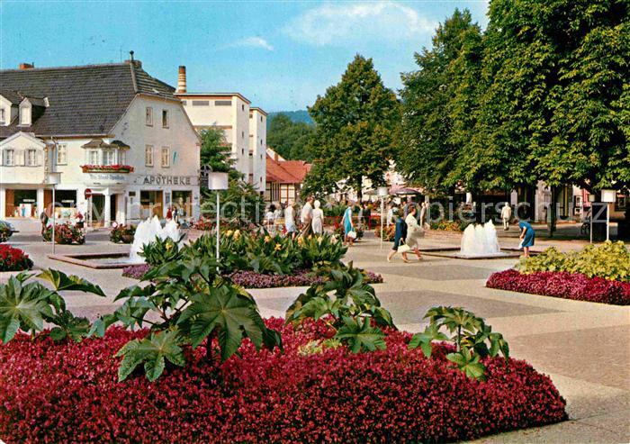 Bad Orb Salinenplatz Quellenring Badehaeuser