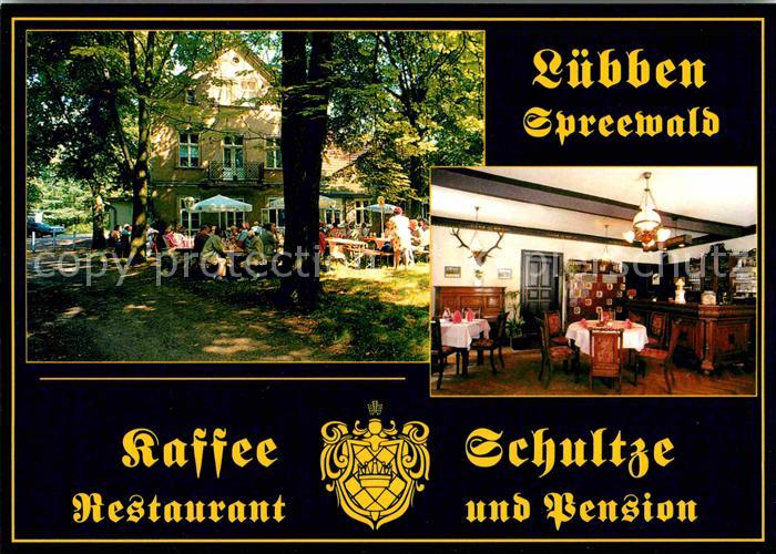 Luebben Spreewald Kaffee Schultze Restaurant Pension