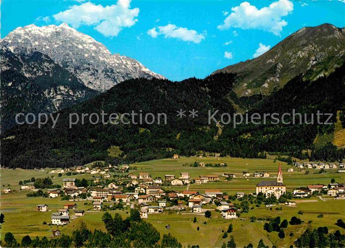 Telfes Stubai Fliegeraufnahme