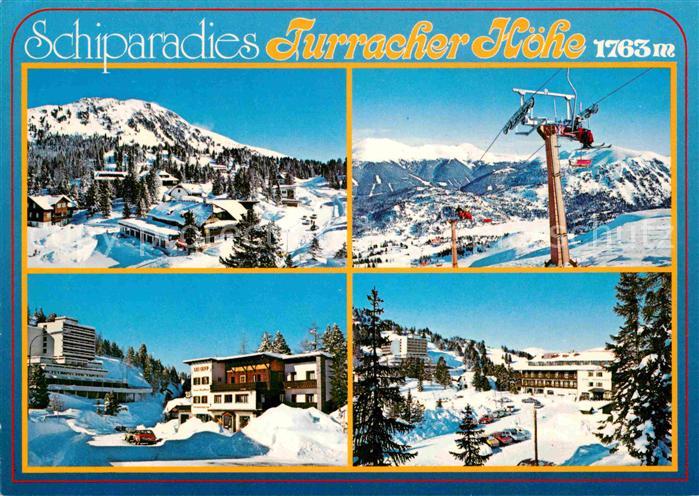Turracher Hoehe Skigebiet Sessellift