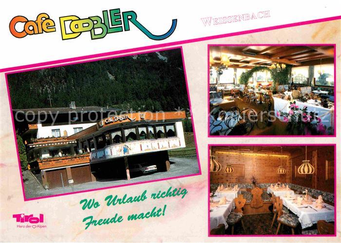 Weissenbach Attersee Cafe Dobler