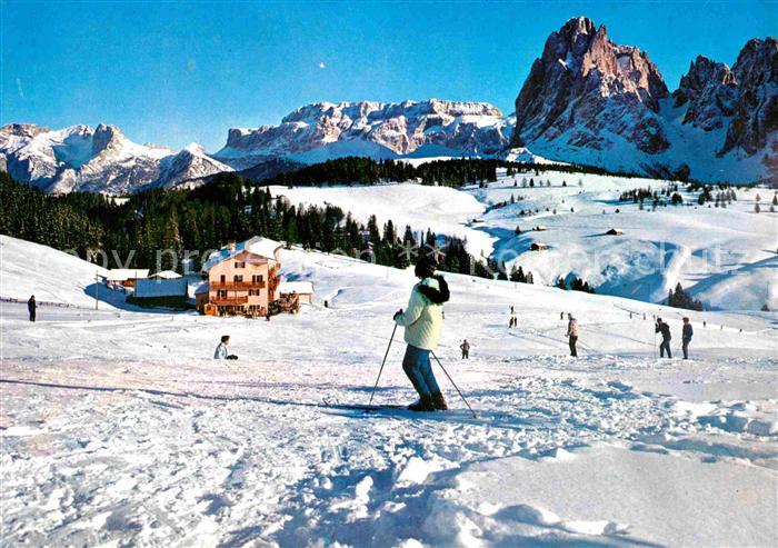 Alpe di Siusi Gruppo Sella Skigebiet