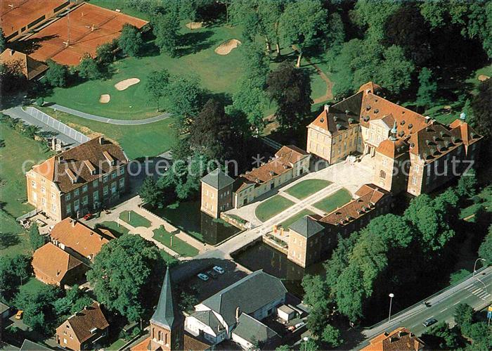 Velen Sport Schloss Fliegeraufnahme