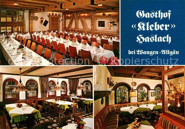 Wangen Allgaeu Gasthof Kleber Haslach