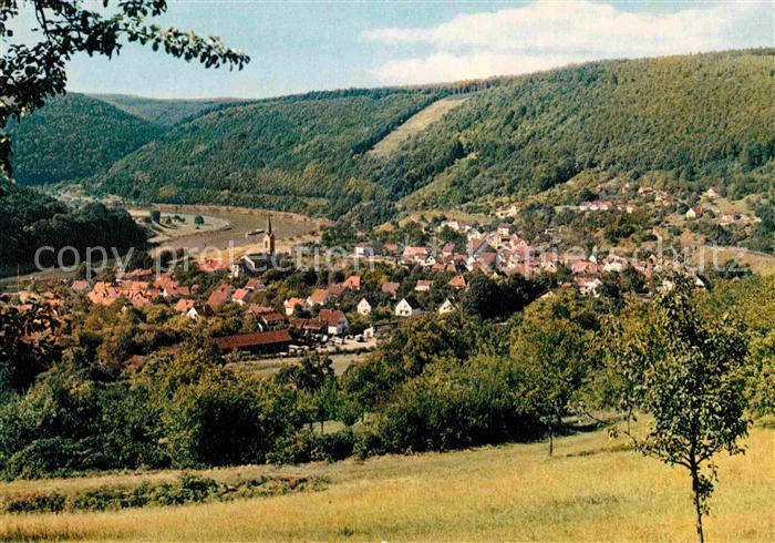 Neckargerach im Neckartal