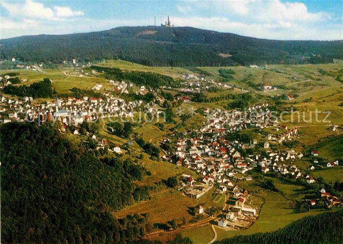 Reifenberg Taunus Fliegeraufnahme mit Feldberg