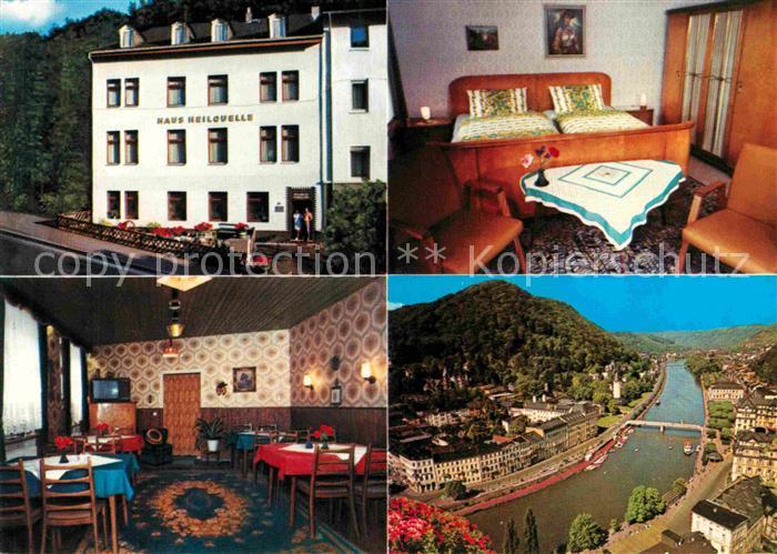 Bad Ems Pension Heilquelle Fliegeraufnahme Lahnpartie