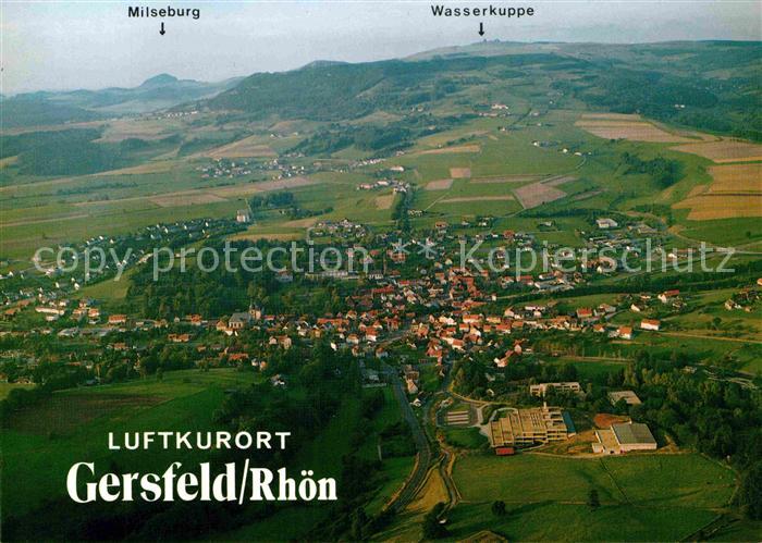 Gersfeld Rhoen Fliegeraufnahme