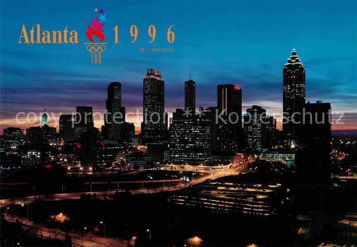 Atlanta Georgia Olympische Sommerspiele 1996 Skyline