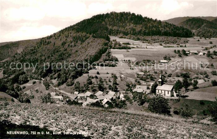 Neuenweg Panorama Schwarzwald