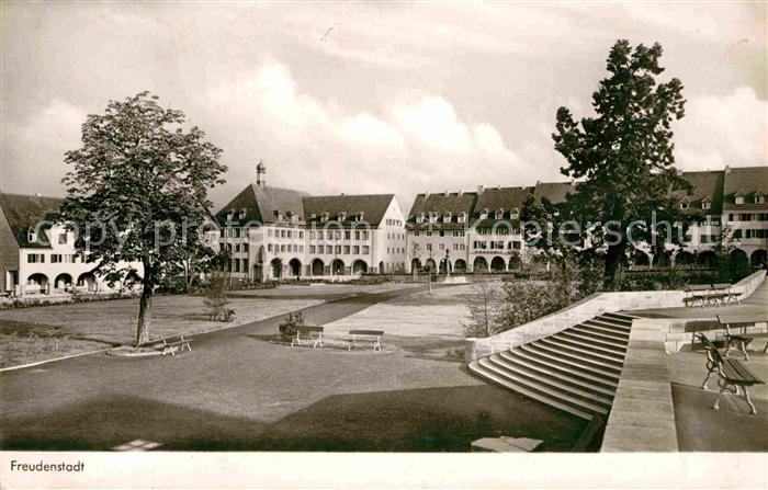 FREUDENSTADT BW Neuer Marktplatz Hoehenluftkurort im Schwarzwald