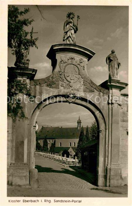 Eberbach Rheingau Kloster Sandsteinportal