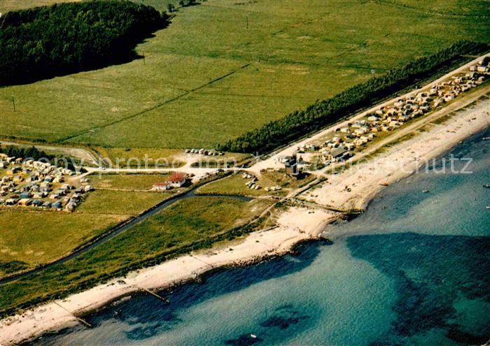 Damp Campingplatz Fischlegerstrand Fliegeraufnahme