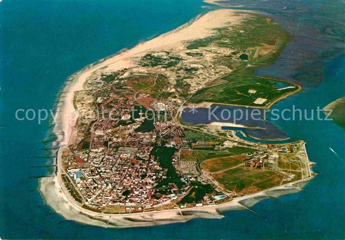 Norderney Nordseebad Nordseeinsel Fliegeraufnahme