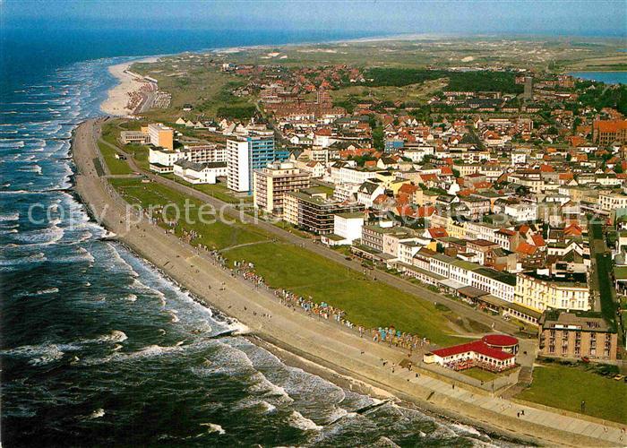 Norderney Nordseebad Nordseeinsel Fliegeraufnahme