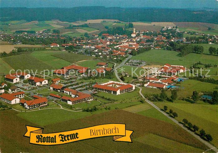 Birnbach Rottal Rottal Terme Thermalbad Fliegeraufnahme