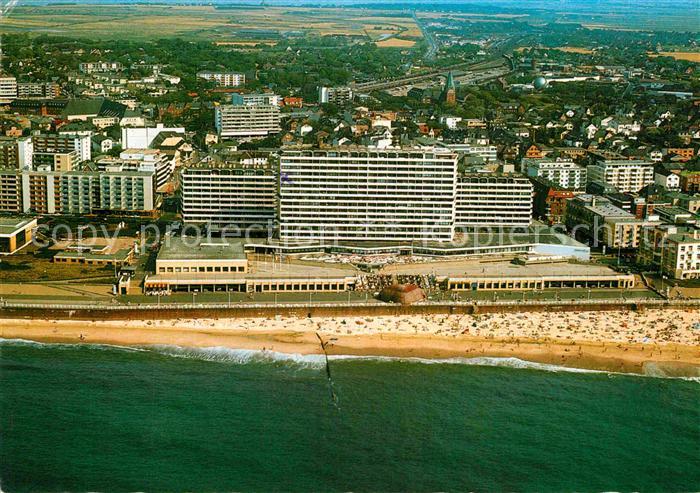 Westerland Sylt Kurzentrum Nordseeheilbad Fliegeraufnahme