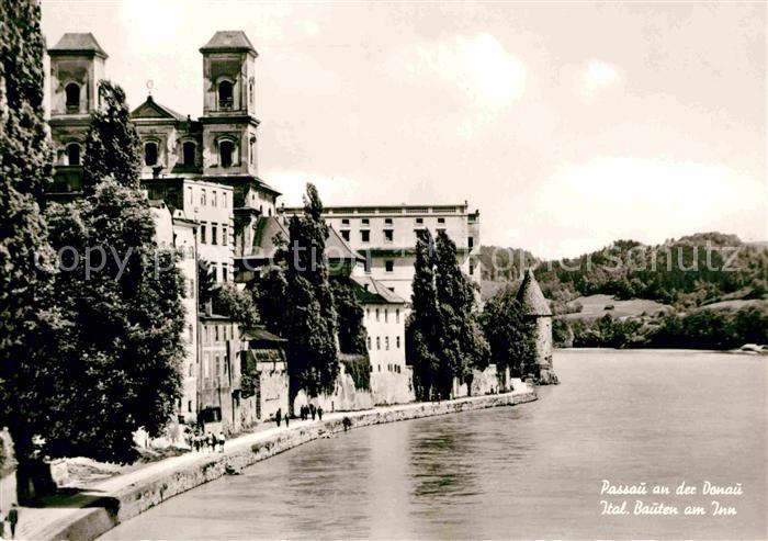 PAssAU Bayern Italienische Bauten am Inn