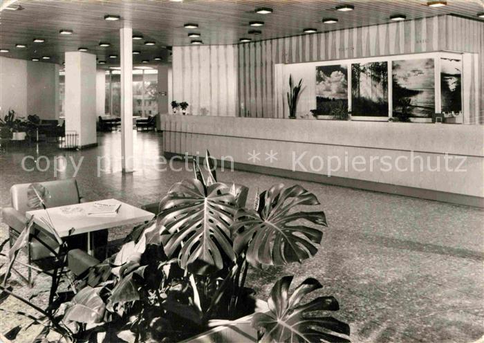 Klink Waren FDGB Erholungsheim Herbert Warnke Empfang