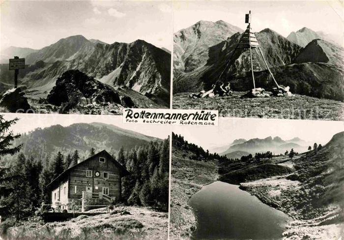Rottenmann Steiermark Rottenmannerhuette Berghaus Alpenpanorama Bergsee
