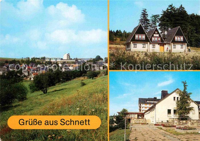Schnett Teilansicht Schnetter Waldschenke Kulturhaus