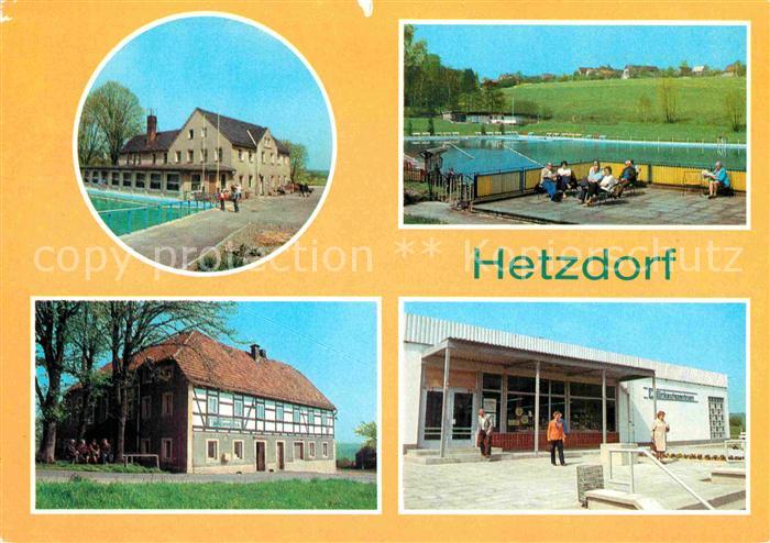 Hetzdorf Halsbruecke Betriebsferienheim Narva Freibad Sumpfmuehle HOG Waldblick