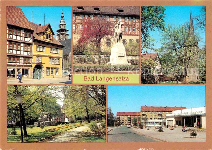 Bad Langensalza Erfurter Str Heimatmuseum Klagetor Karl Liebknecht Platz HO Kauf